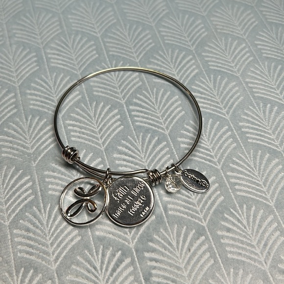 Foot notes silver charm bracelet - Picture 8 of 8